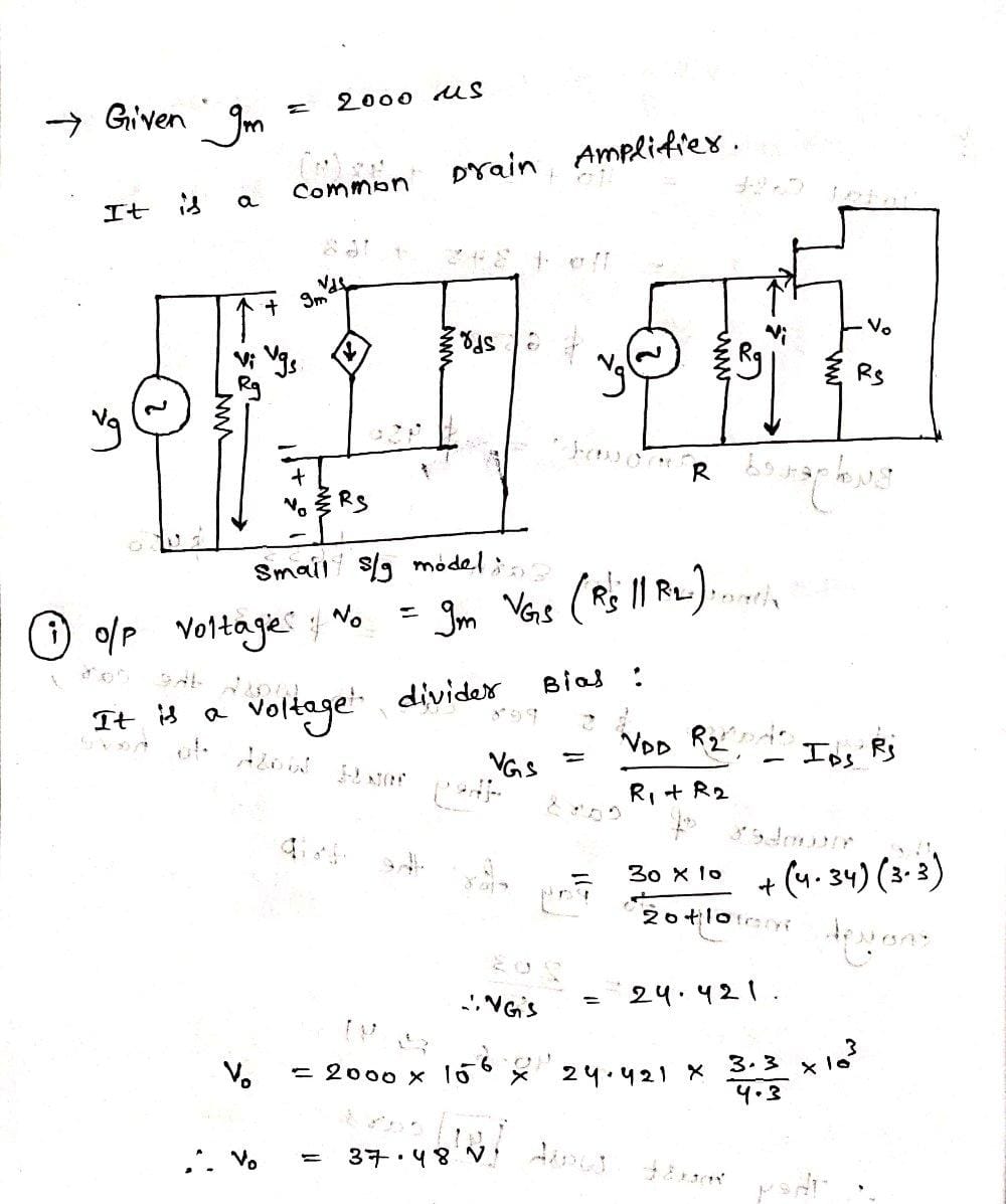 Electrical Engineering homework question answer, step 1, image 1