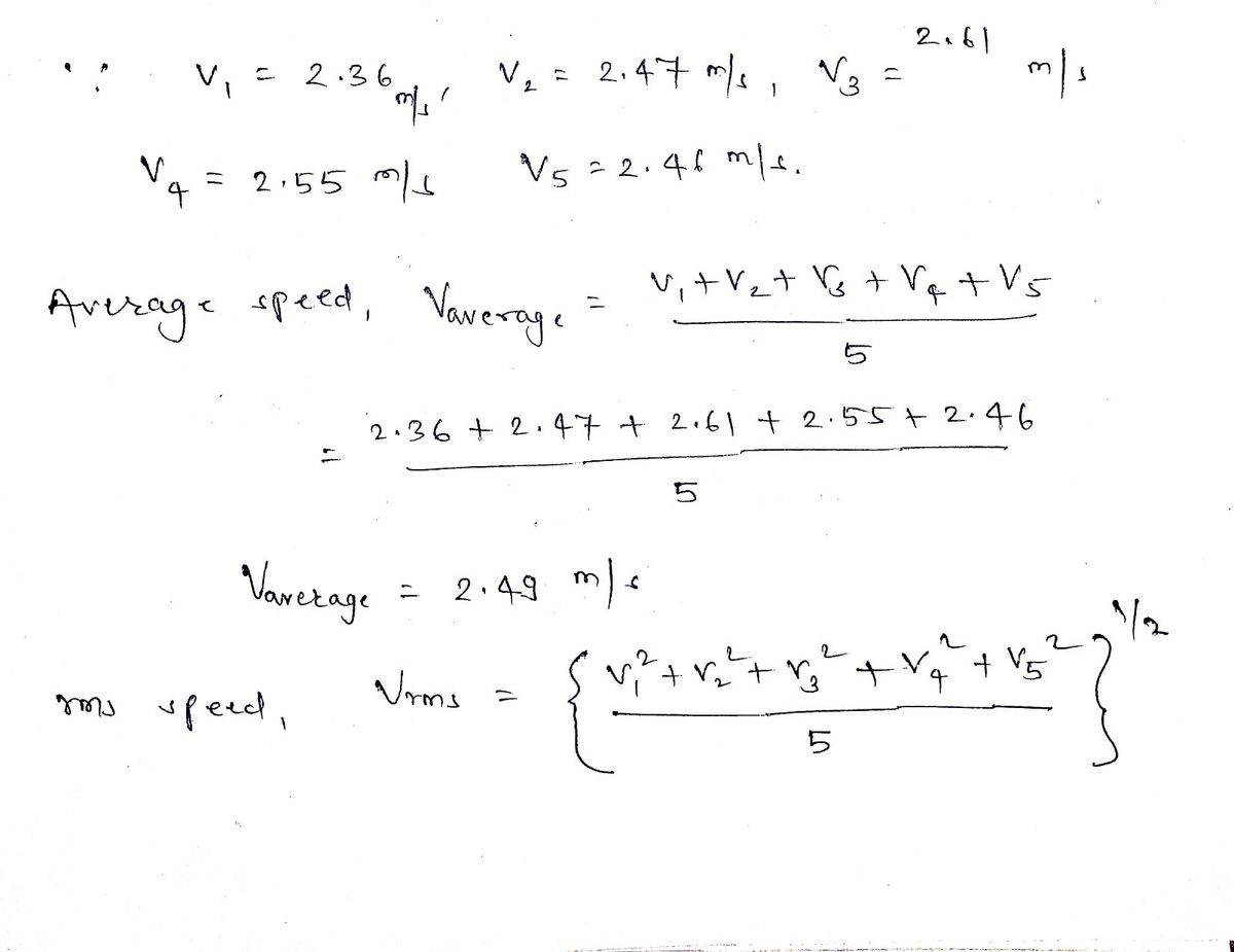 Physics homework question answer, step 1, image 1