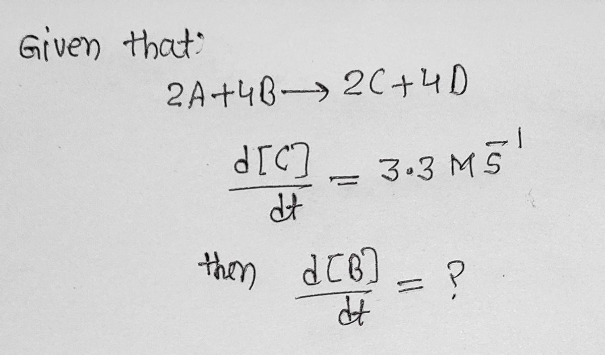 Chemistry homework question answer, step 1, image 1