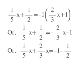 1
-x+
5
1
2
-x+1
3
2
2
— х-1
3
1
Or
5
1
X+
2
2
1
Or.
1
-X+-x=-1-
2
