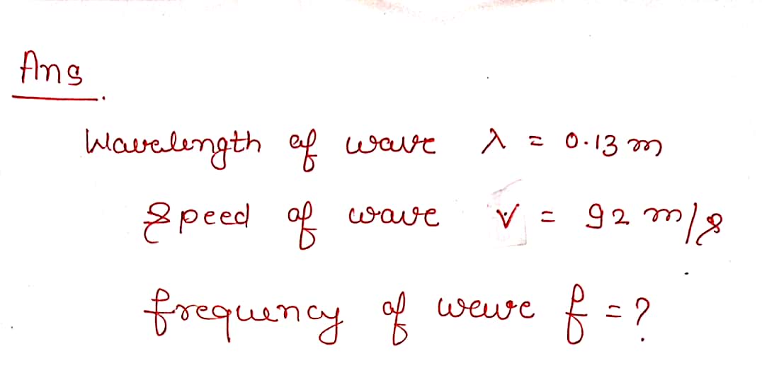 Physics homework question answer, step 1, image 1