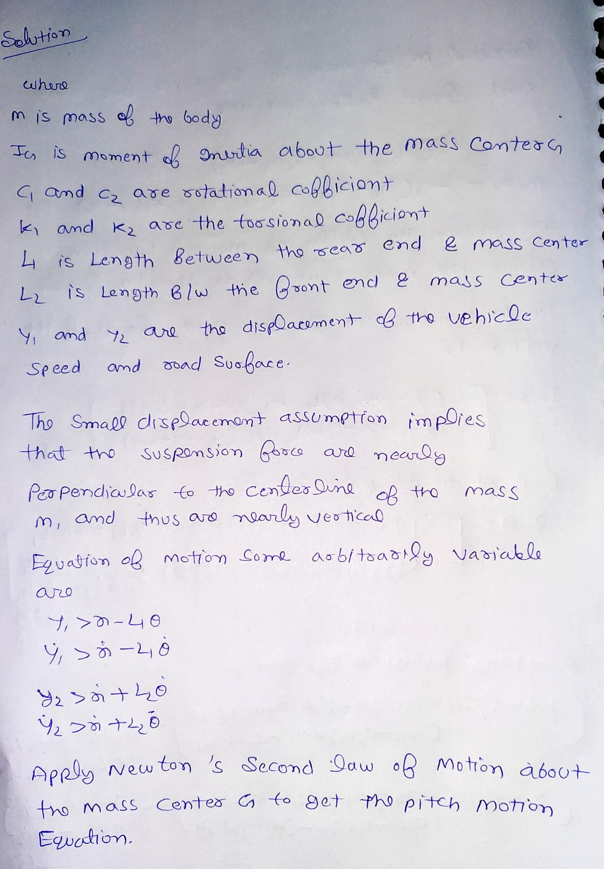 Mechanical Engineering homework question answer, step 1, image 1