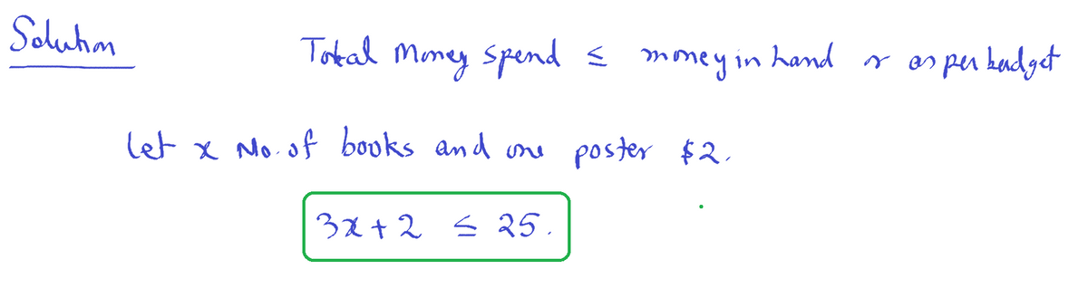 Algebra homework question answer, step 1, image 1