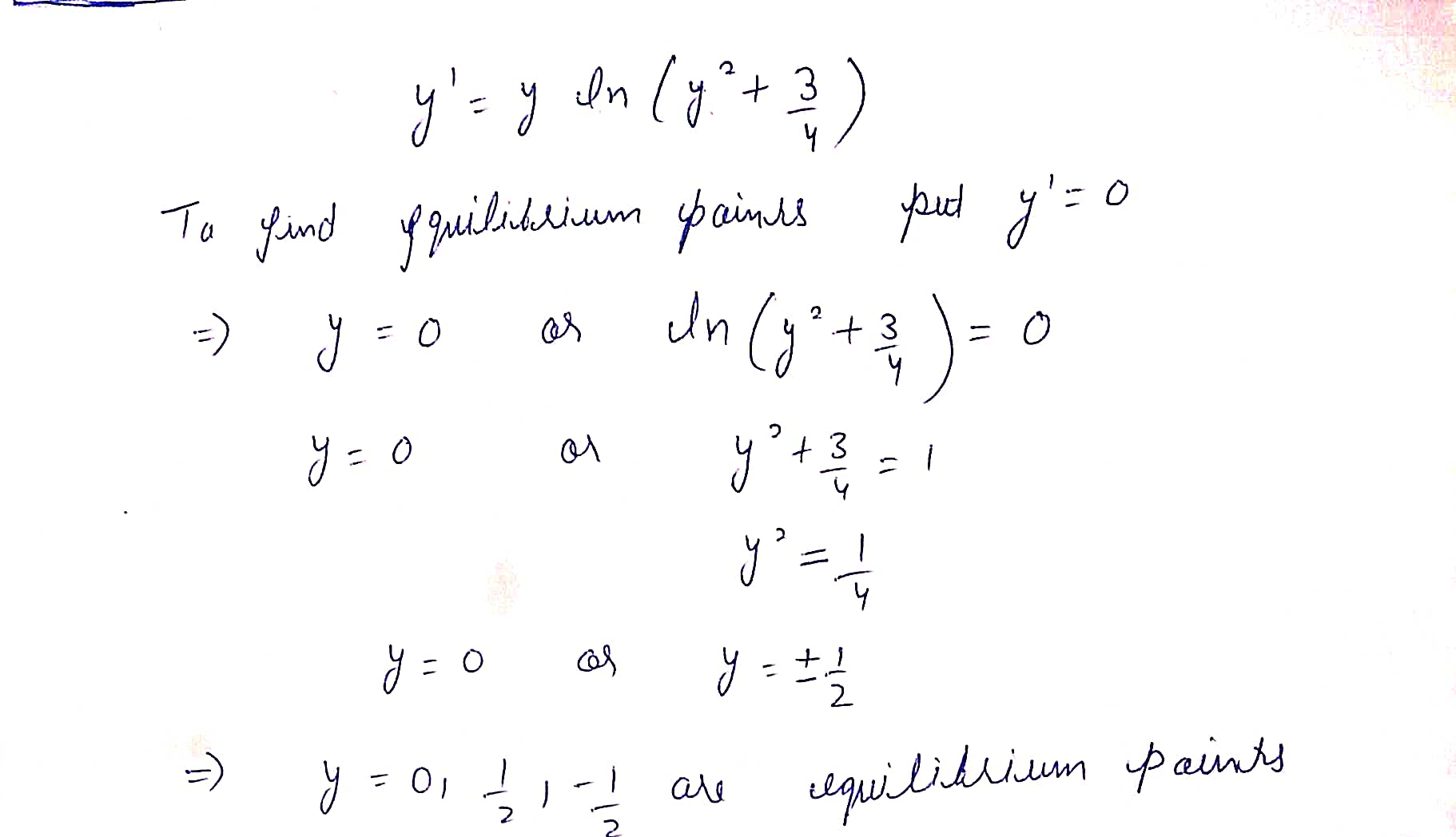 Advanced Math homework question answer, step 1, image 1