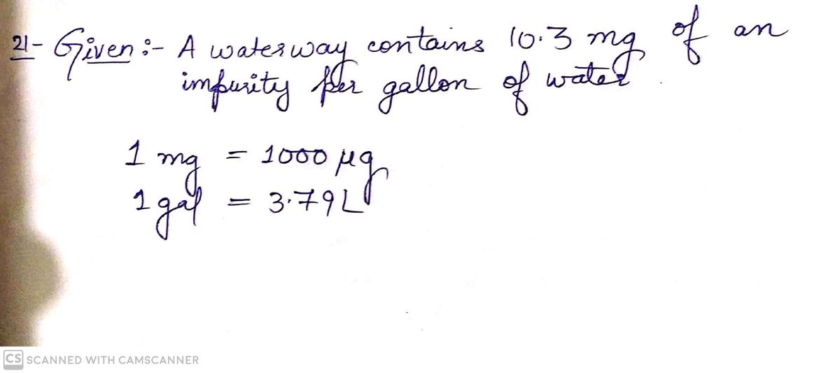 Chemistry homework question answer, step 1, image 1