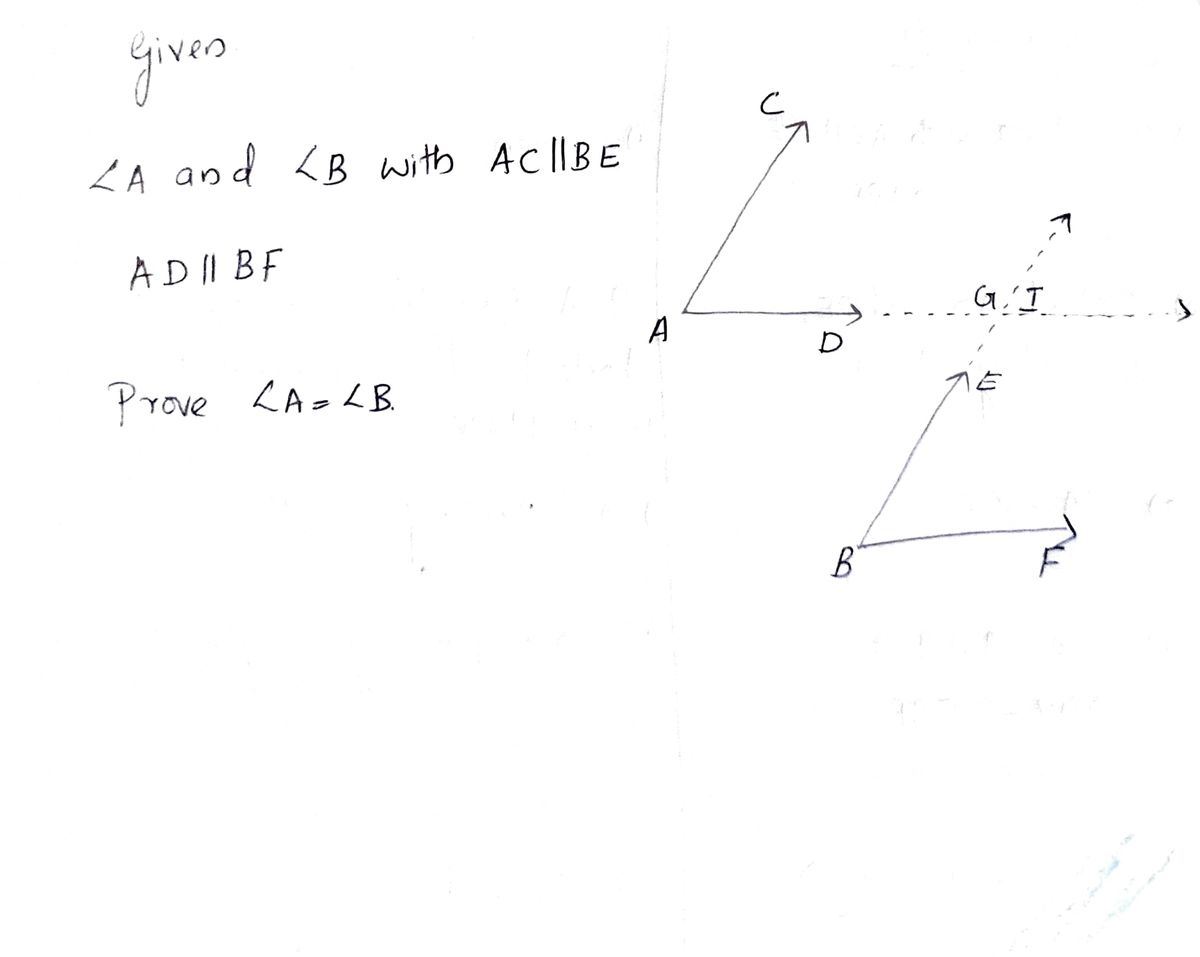 Geometry homework question answer, step 1, image 1