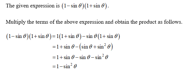 Trigonometry homework question answer, step 1, image 1