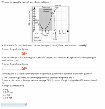 Answered: . We Now Focus On The Take-off Stage B… | Bartleby