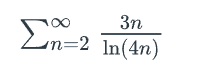 3n
n=2 In(4n)
ΣΤ