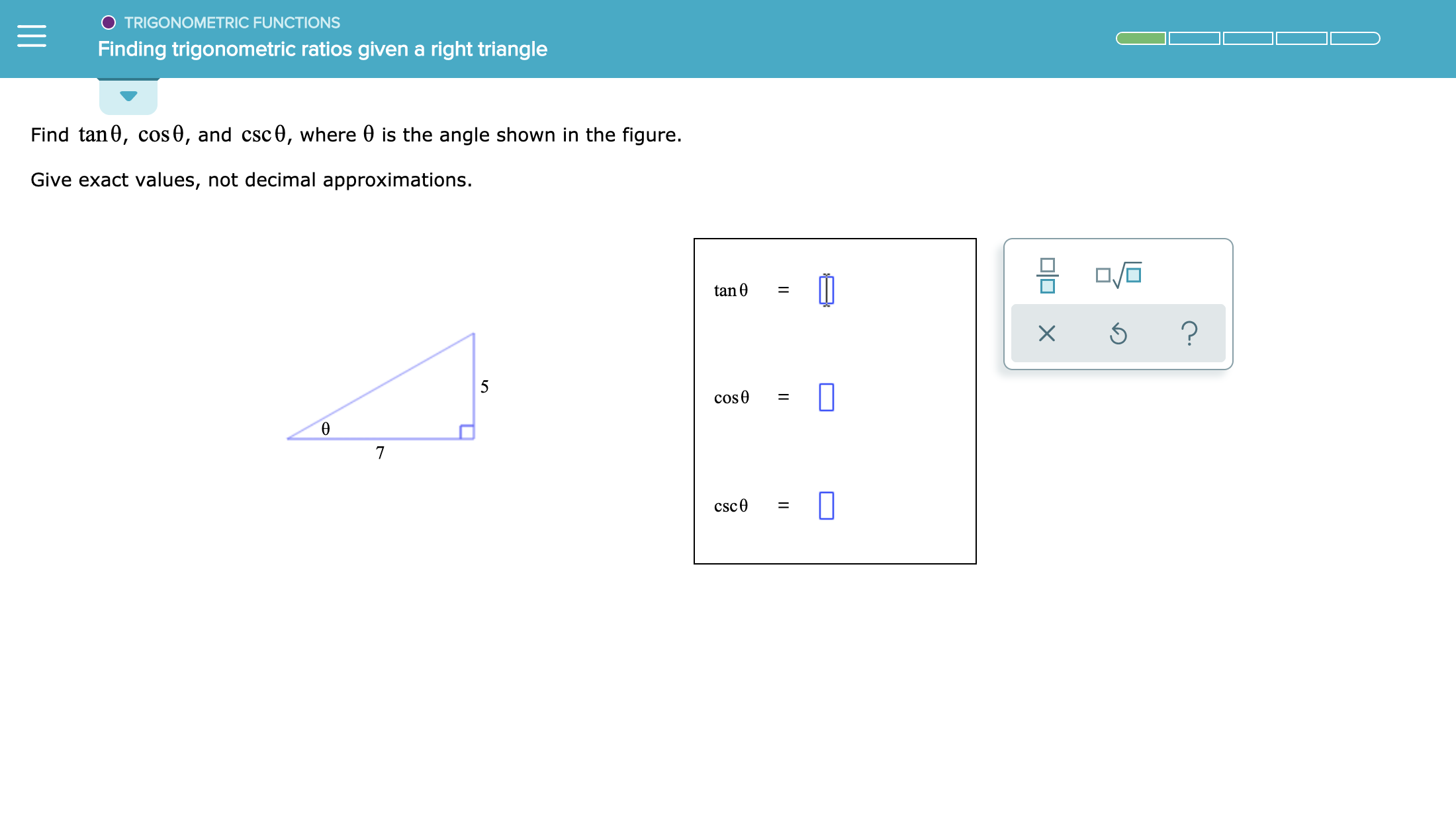 Answered O Trigonometric Functions Finding Bartleby 7722