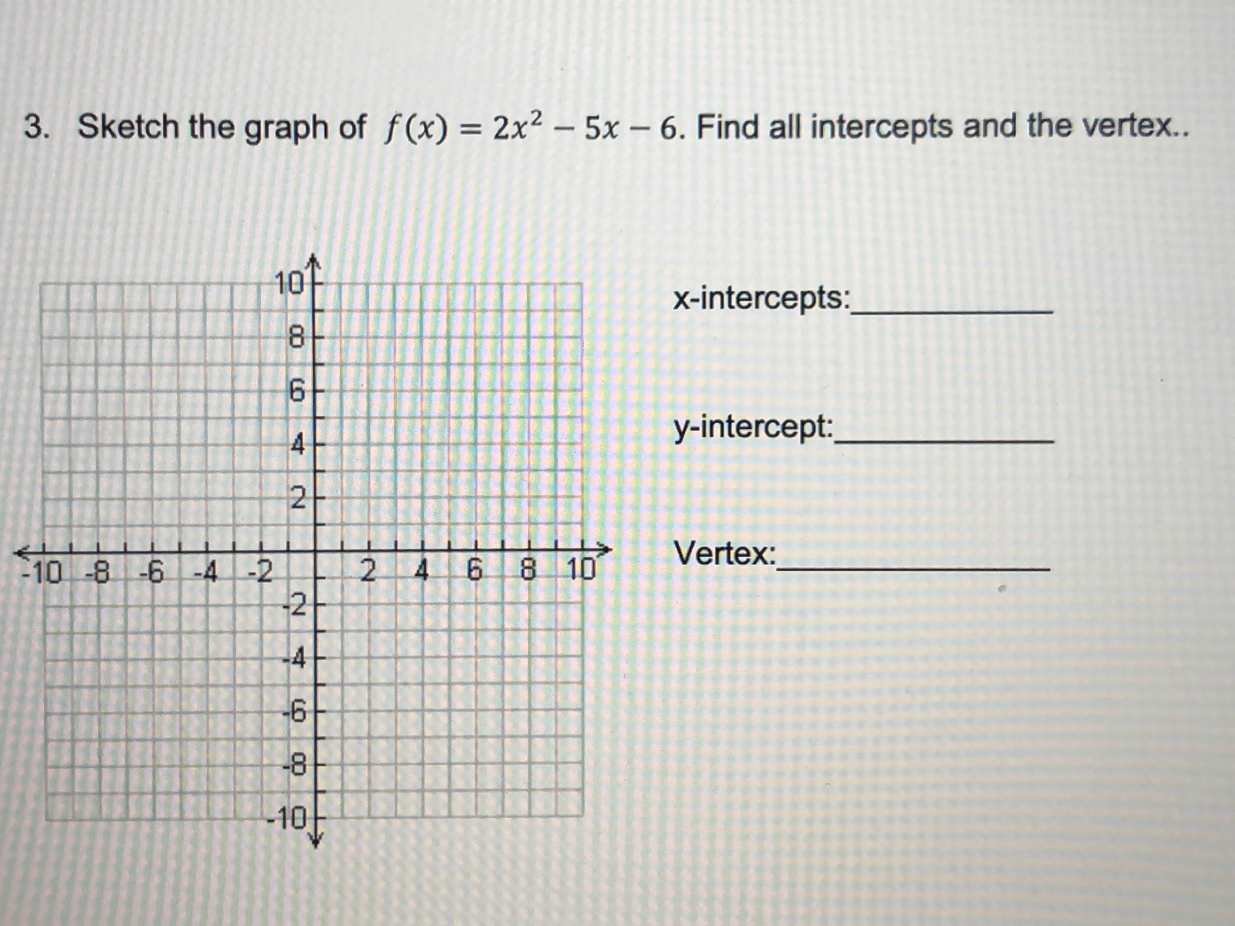 answered-3-sketch-the-graph-of-f-x-2x2-5x-bartleby