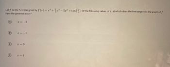 Answered: Let f be the function given by f (x) =… | bartleby