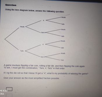 Solved D Question 2 A person places a bet on the coin toss