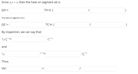 Since AU = 0, then the heat on segment ab is
QH =
TH I |
The heat on segment cd is
QC = -
TC In |
By inspection, we can say that
vr-1
and
TH
Y-1-
Vr-1
Thus,
Vb/
