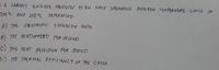 3. A CARNOT ENGINE PRODUCES 30 kW WHILE OPERAING BEWCAN TEMPERATURE LIMITS OF
T50°C AND 200 °C
PETER MINU
A) THE SRNTROPIC XPANSION RATIO
8) THE HEATSUPPIED PER SE COND
C:) THe HEAT FEJELION PER SECOND
D.) THE THEAMAL EFFICIUNCY OF THE CYCLE
