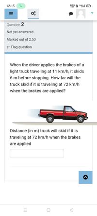 Answered When the driver applies the brakes of a bartleby