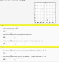 Answered: The Figure Below Shows Two Named Points… | Bartleby