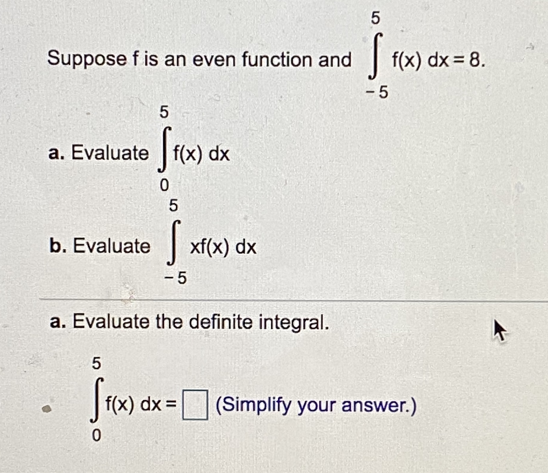 answered-suppose-f-is-an-even-function-and-f-x-bartleby