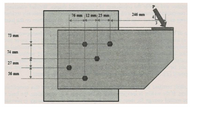 P.
246 mm
76 mm 12 mm 25 mm
3
73 mm
74 mm
27 mm
56 mm
