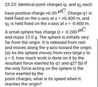 Answered: 22.5: A Uniform Electric Field Makes An… | Bartleby