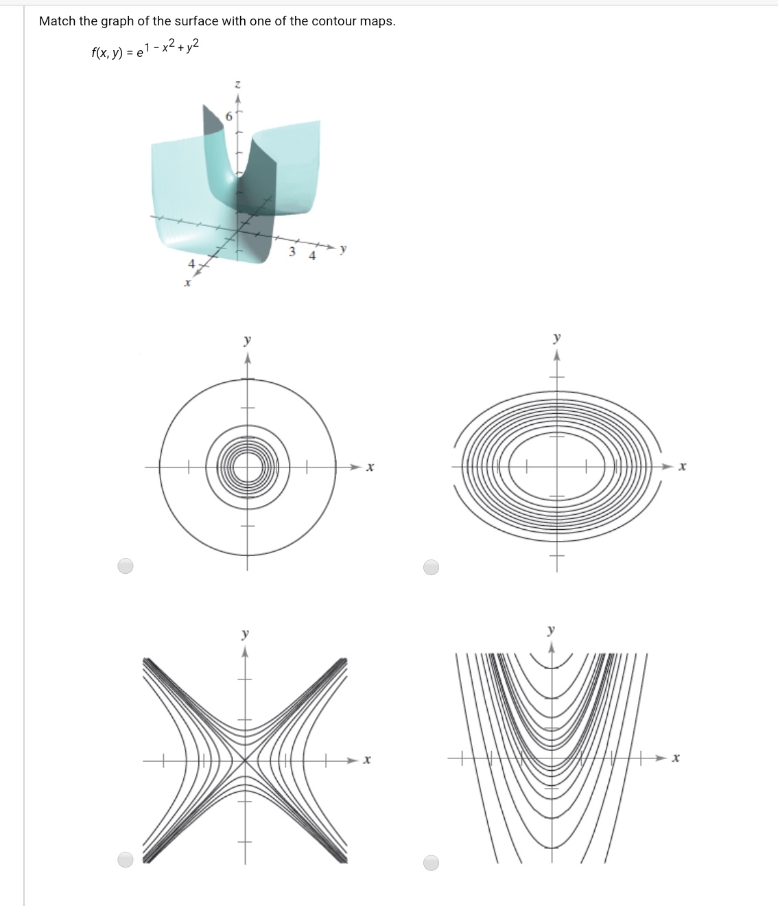 Answered Match The Graph Of The Surface With One Bartleby