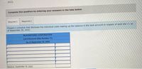 2022.
Complete this question by entering your answers in the tabs below.
Required 1 Required 2
Prepare a schedule that discloses the individual costs making up the balance in the land account in respect of land site 11 as
of September 30, 2022.
BLACKSTONE CORPORATION
Land Account (Site Number 11)
As of September 30, 2022
Balance, September 30, 2022
