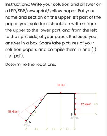 Answered: Instructions: Write Your Solution And… | Bartleby