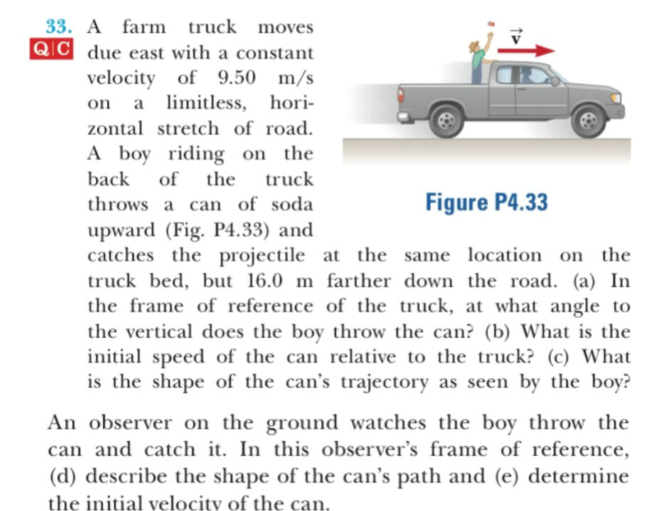 Answered: 33. A Farm QIC Due East With A Constant… | Bartleby