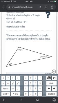 Answered: The Measures Of The Angles Of A… | Bartleby