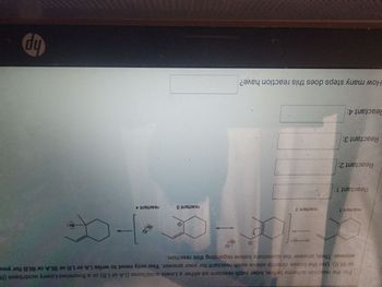 Answered: For The Reaction Scheme Below, Label… | Bartleby