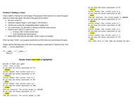 Do you know the binary equivalent of 95?
> 1011111
Correct answer! Your current score is 4
Problem 5 (Making a Game)
Do you know the binary equivalent of 68?
> 10101
Create a main() function for your program. The purpose of this function is to control the game-
logic for a Power Quiz game. The steps of this game are as follows:
That was incorrect. The correct answer is 1000100
Do you know the binary equivalent of 77?
> 1001101
Set user's score to 0.
Generate a random integer n in the range [1,128] inclusive.
Correct answer! Your current score is 5
Ask the user to enter the corresponding binary number for n.
Do you know the binary equivalent of 30?
> 11110
Use your binary_to_decimal() function to find the correct answer.
Check if user's answer is correct or not
Correct answer! Your current score is 6
If correct, add 1 to their current score
o If not, tell them the correct answer.
Do you know the binary equivalent of 59?
> 111011
Correct answer! Your current score is 7
Repeat these steps until the user types "stop" in place of a number.
Do you know the binary equivalent of 57?
> stop
Your final score is 7/10. Hope you enjoyed the quiz.
If the user types "stop", your program should print out their final score and terminate the game.
Finally, add the following code to the end of your program to make main() function work. Note
those
are two underscores '.
if
%3D
name
_main_":
==
main()
Sample Output (user input is highlighted)
Welcome to Power Quiz game!
Enter 'stop' to quit.
Do you know the binary equivalent of 75?
> 1001011
Correct answer! Your current score is 1
Do you know the binary equivalent of 87?
> 1010111
Correct answer! Your current score is 2
Do you know the binary equivalent of 18?
> 10010
Correct answer! Your current score is 3
Do you know the binary equivalent of 108?
> 111000
That was incorrect. The correct answer is 1101100
Do you know the binary equivalent of 13?
> 110001
That was incorrect. The correct answer is 1101
