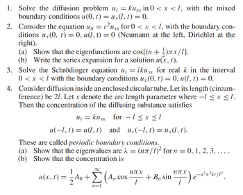 Norm of E k (left) and e k (right) for the heat equation with