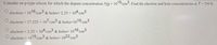 Consider an p-type silicon for which the dopant concentration ND = 1015/cm3. Find the electron and hole concentrations at T= 350 K.
electron =
1016/cm3
& holes= 2.25 × 104/cm³
electron = 17.225 x 10/cm3 & holes=1015/cm3
electron = 2.25 × 104/cm³ & holes= 1016/cm³
electron = 1015/cm³ & holes= 1022/cm3
