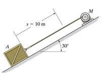 M
s = 10 m
A
| 30°
