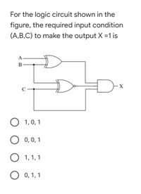 Answered: For The Logic Circuit Shown In The… | Bartleby