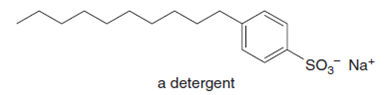 `So3- Na*
a detergent
