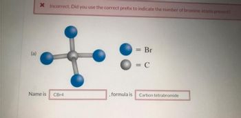 Answered A Name Is CBr4 Formula Is Br C Bartleby   Wkqe13n Thumbnail 