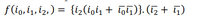 f(io, i,, i2,) = {i,(i̟i, + īoli)}. (1, + G)
%3D
