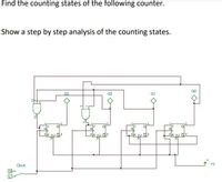 Answered: Find The Counting States Of The… | Bartleby