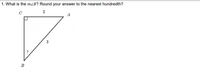 1. What is the mLB? Round your answer to the nearest hundredth?
2
3
B
