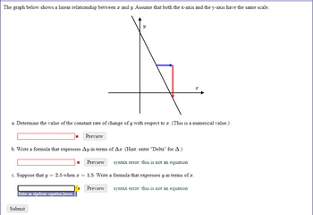 Answered: The Graph Below Shows A Linear… | Bartleby