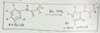 уго
-Z
are tanilide
Br. Febrz
H
Во
4
P-bromo acetanilide