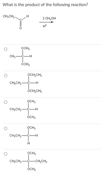 Answered: What is the product of the following… | bartleby