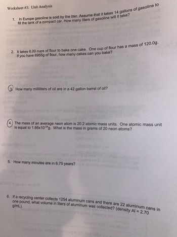 Answered: 3 How many milliliters of oil are in a… | bartleby