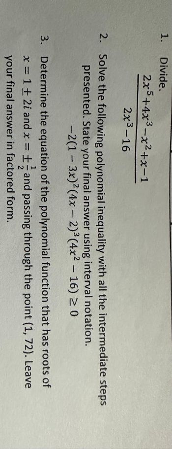 answered-1-divide-2x5-4x-x-x-1-2x-16-2-bartleby