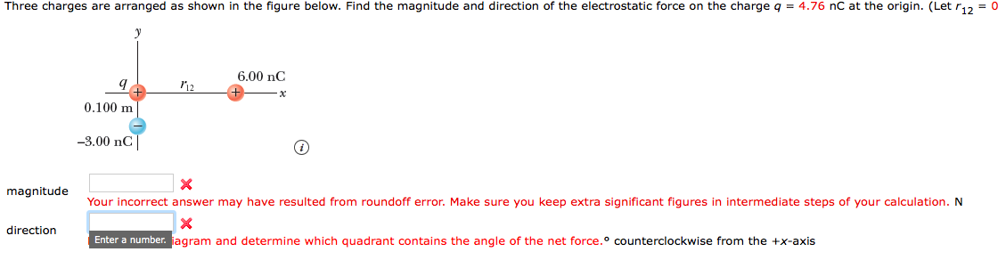 Answered: Three Charges Are Arranged As Shown In… | Bartleby