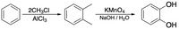 ОН
2CH3CI
AICI3
KMNO4
NaOH / H2O
ОН
