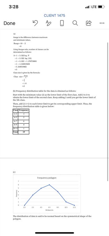 Answered D Describe The Distribution Using The… Bartleby