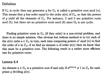 Answered: 2. Suppose that a and b are primitive… | bartleby