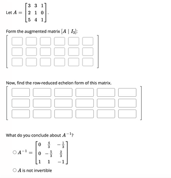 Answered Let A Form the augmented matrix A bartleby